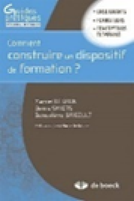 livre : comment construire un dispositif de formation